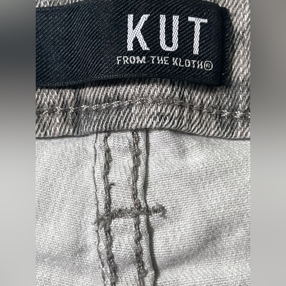 Kut from the Kloth Animal Print Skinny Woman’s Jeans Cotton Blend  Size 8 - Picture 11 of 12